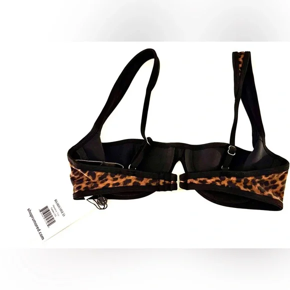 Rumored Wild Print Underwire Bra - Picture 6 of 9